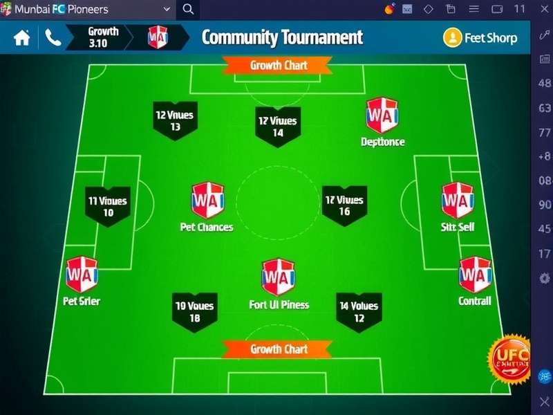 Mumbai FC Pioneers Game Screenshot